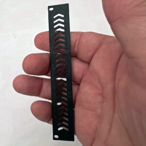 SSMS Eurorack 4HP Vent PanelArrows - Black,