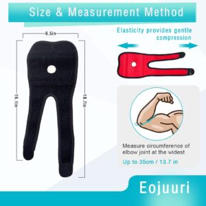 Eojuuri Elbow Brace For Tendonitis And Tennis Elbow Brace For Men, Elbow Support Elbow Pads Tennis Elbow Strap, Ulnar Nerve Brace For Joint, Arthritis Pain Relief, Tendonitis, Sports Injury Recovery