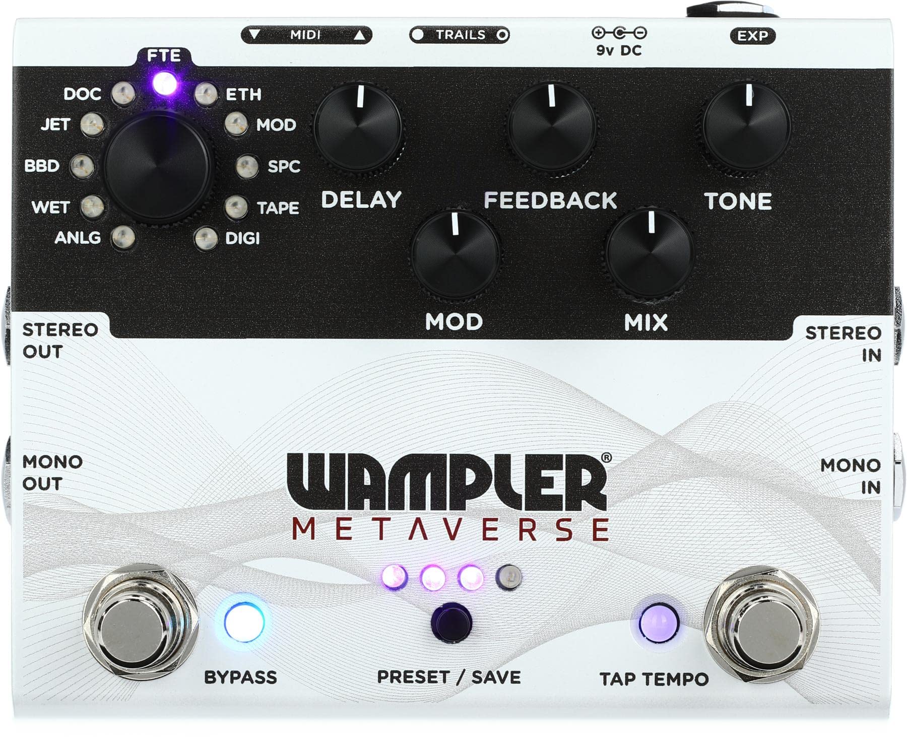 Wampler Metaverse Multi Delay with MIDI (META-VERSE)