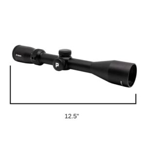 Prazen Optics Ridgesite Riflescope, Second Focal Plane, Fully Multi Coated Lens', IPX7 Waterproof, Capped Turrets, Premium Quality Scope (MDR Reticle, 4-12x40)…