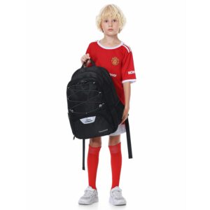 Hsmihair Youth Soccer Bag-Soccer Backpack & & Backpack for Football Volleyball Basketball,with Ball Compartment and Separate Cleat Training Package