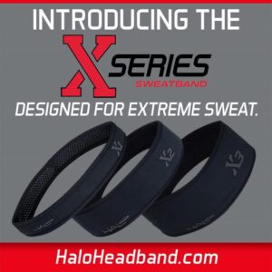 Halo Headband X Series 3 Inch Wide Pullover L/XL Black