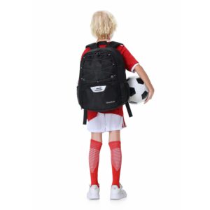 Hsmihair Youth Soccer Bag-Soccer Backpack & & Backpack for Football Volleyball Basketball,with Ball Compartment and Separate Cleat Training Package