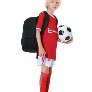 Hsmihair Youth Soccer Bag-Soccer Backpack & & Backpack for Football Volleyball Basketball,with Ball Compartment and Separate Cleat Training Package