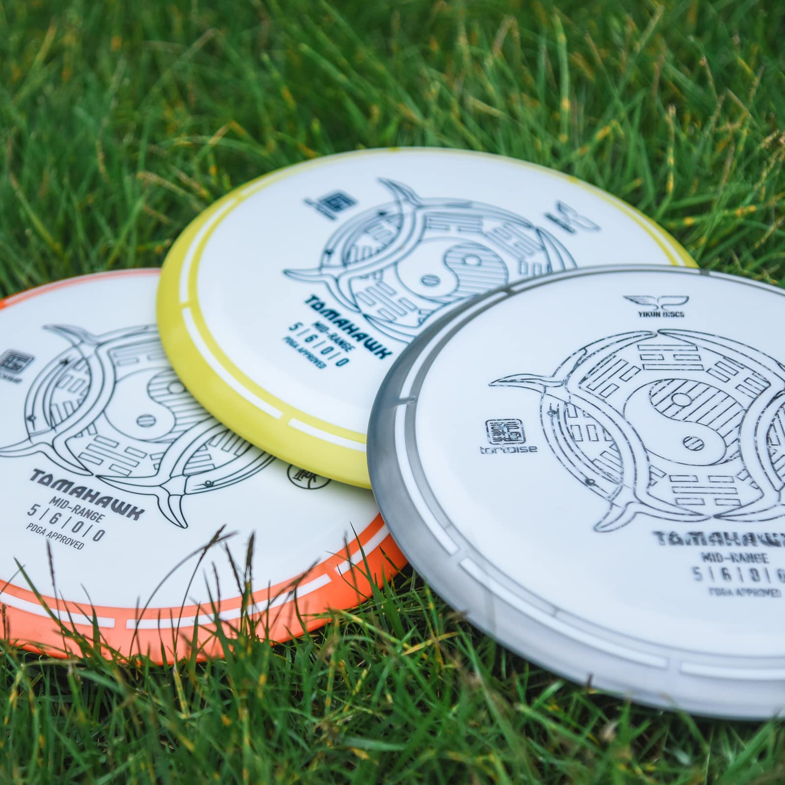 Yikun Professional Disc Golf Midrange 170-175g Professional PDGA Approved Golf Mid-Range Disc Golf Overstable Midrange Discfor Outdoor Games and Competition