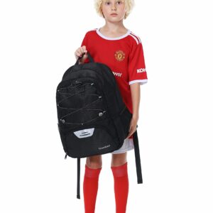 Hsmihair Youth Soccer Bag-Soccer Backpack & & Backpack for Football Volleyball Basketball,with Ball Compartment and Separate Cleat Training Package