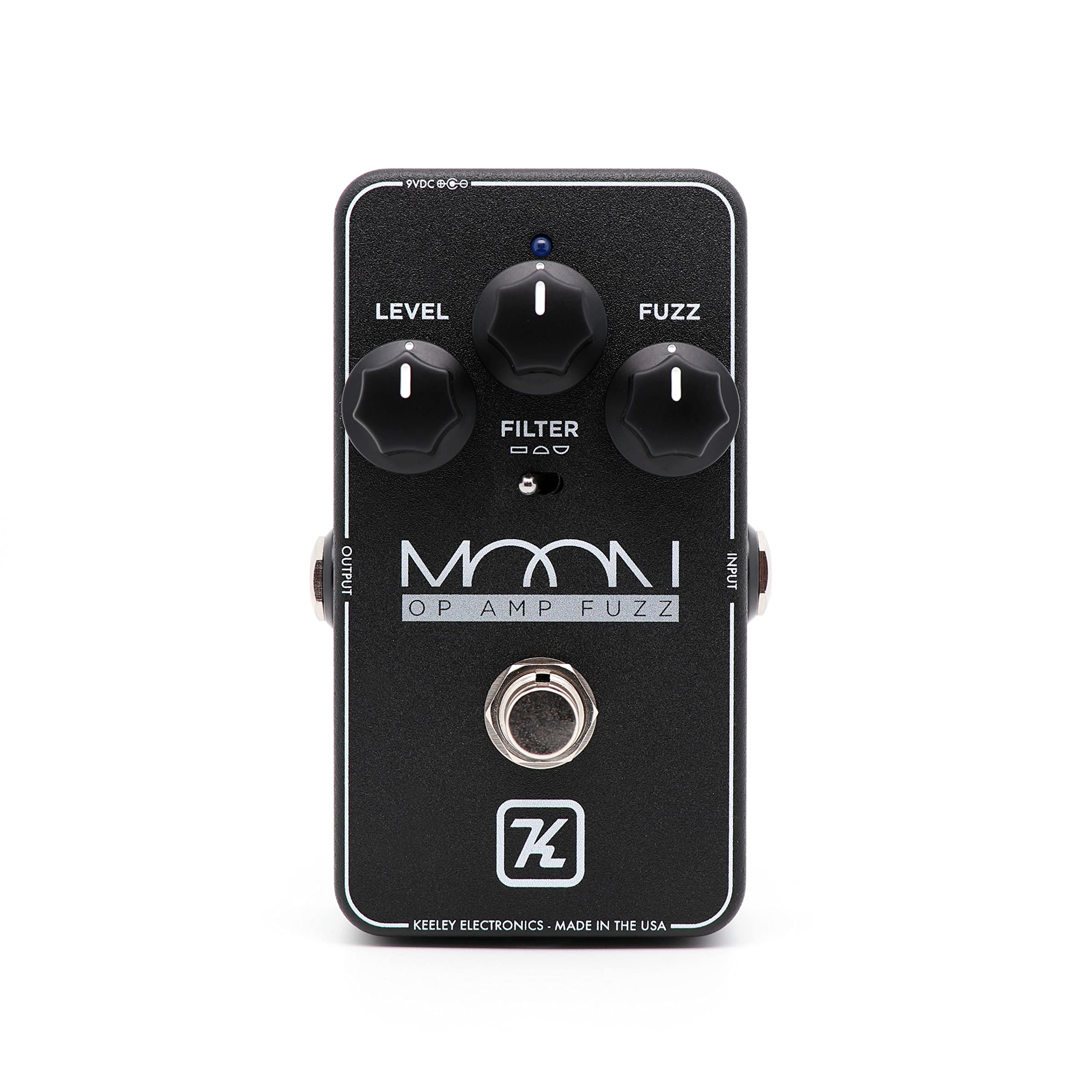 Keeley Electronics Moon Op Amp Fuzz Pedal, Black