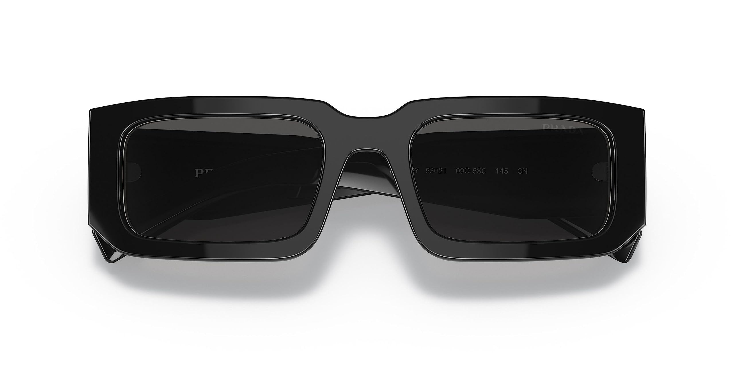 Prada PRADA SYMBOLE PR 06YS Black/Dark Grey 53/21/145 unisex Sunglasses