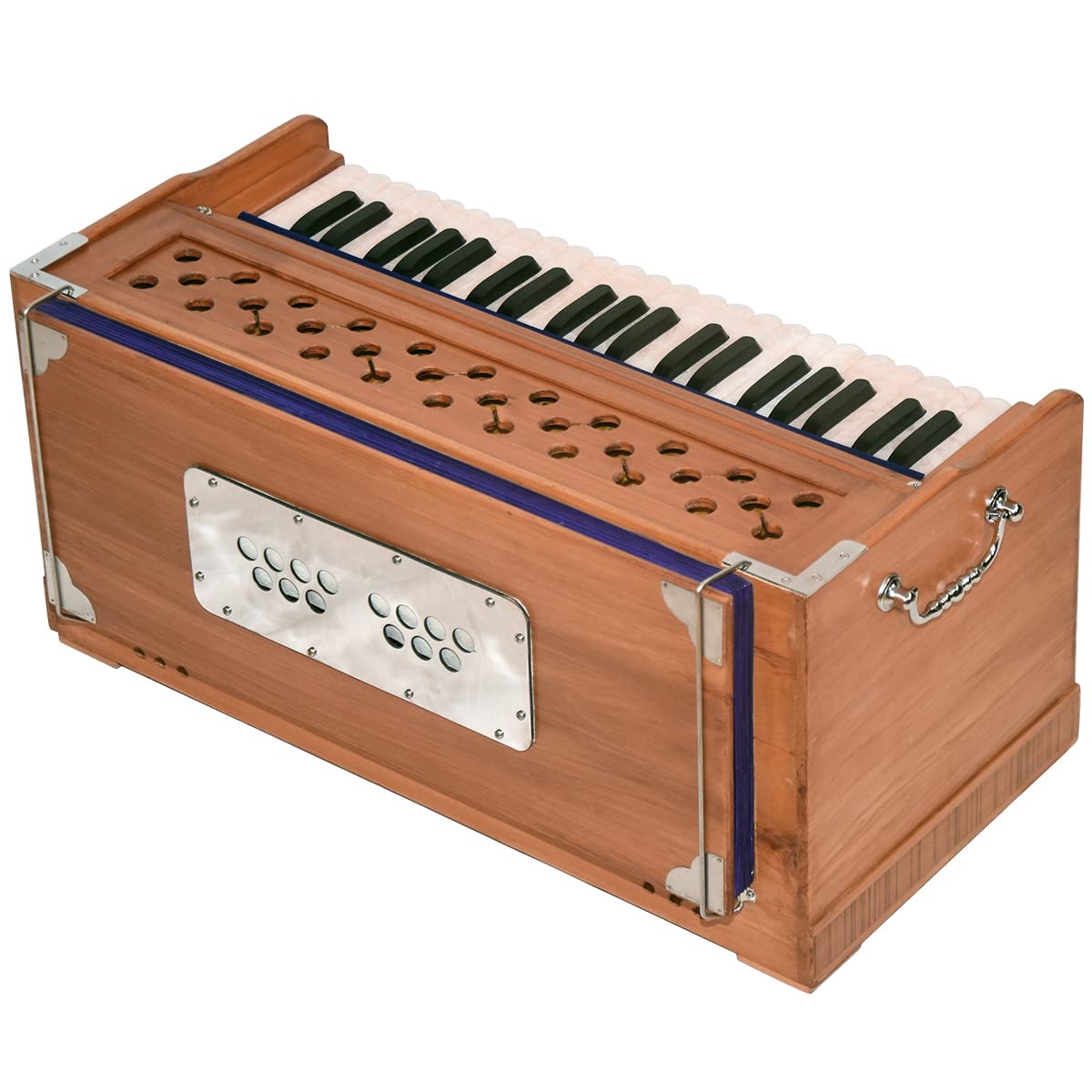 Bhava Studio Harmonium | Standard Edition | 42 Key | Professionally Tuned & Refined in the U.S~ Handmade in India, Ethically Sourced | Long Sustain and Warm Tonality