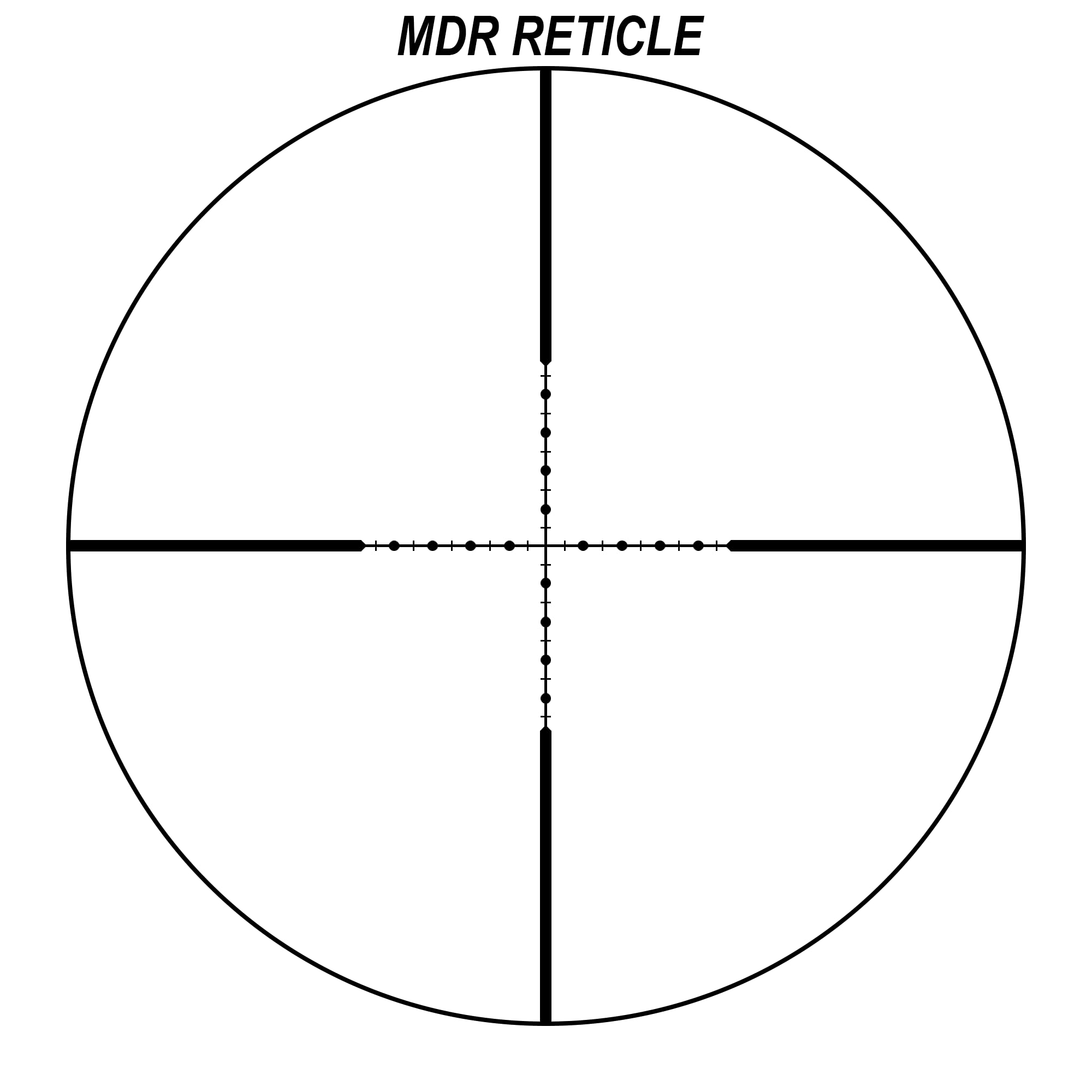 Prazen Optics Ridgesite Riflescope, Second Focal Plane, Fully Multi Coated Lens', IPX7 Waterproof, Capped Turrets, Premium Quality Scope (MDR Reticle, 3-9x40)…