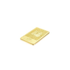 CHOW SANG SANG 999.9 24K Solid Gold Price-by-Weight 100g Gold Ingot for Women 922009 921659 921649 (Felicity (福), Yellow Gold)