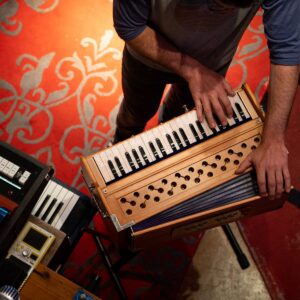 Bhava Studio Harmonium | Standard Edition | 42 Key | Professionally Tuned & Refined in the U.S~ Handmade in India, Ethically Sourced | Long Sustain and Warm Tonality