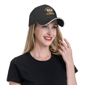 173rd Airborne BDE Paratrooper Vietnam Veteran Unisex Baseball Cap Sandwich Cap Plain Dad Cap Adjustable Cap Black