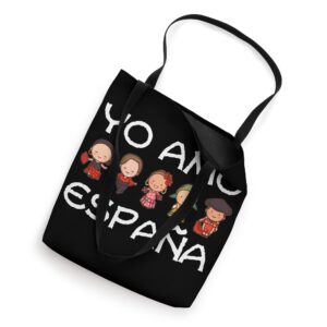 Spain Sayings Nationality Spanish Tote Bag