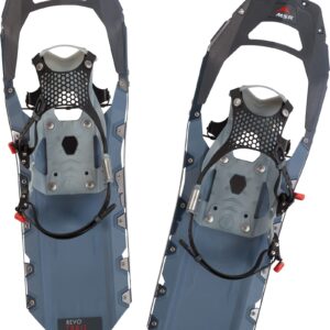 MSR unisex adult Revo Trail Snowshoes Snowshoes, Marine Fog, 25 IN US