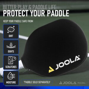 JOOLA Pickleball Paddle Cover for Wide Paddles - Neoprene Sleeve for JOOLA Radius & Extra Wide Pickleball Paddles - Fits Paddles Up to 8.25" - Pickleball Accessory and Gift