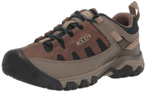 keen women's targhee vent low height breathable hiking shoes, timberwolf/sea moss, 8.5