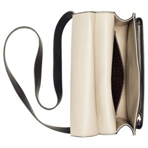 Calvin Klein Havana Novelty Organizational Crossbody, Black/Silver