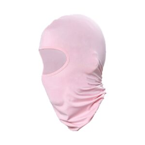 Ski Mask Balaclava Face Mask for Men Women Pink