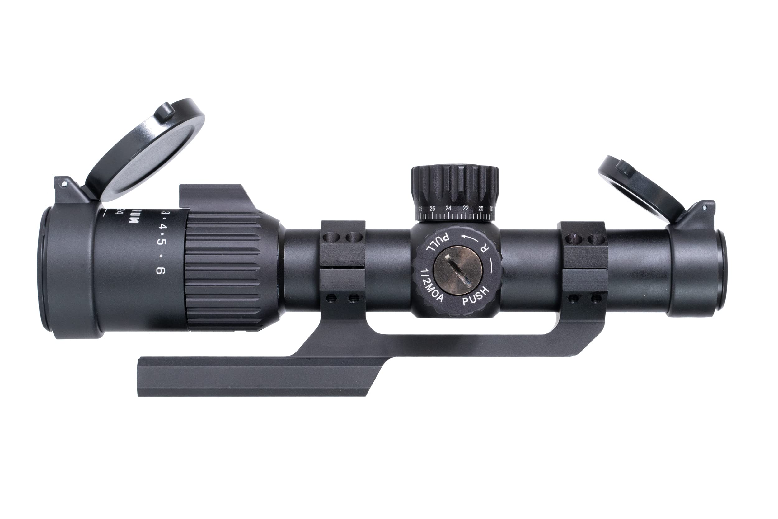 Monstrum Spectre 1-6x24 LPVO Rifle Scope | Black