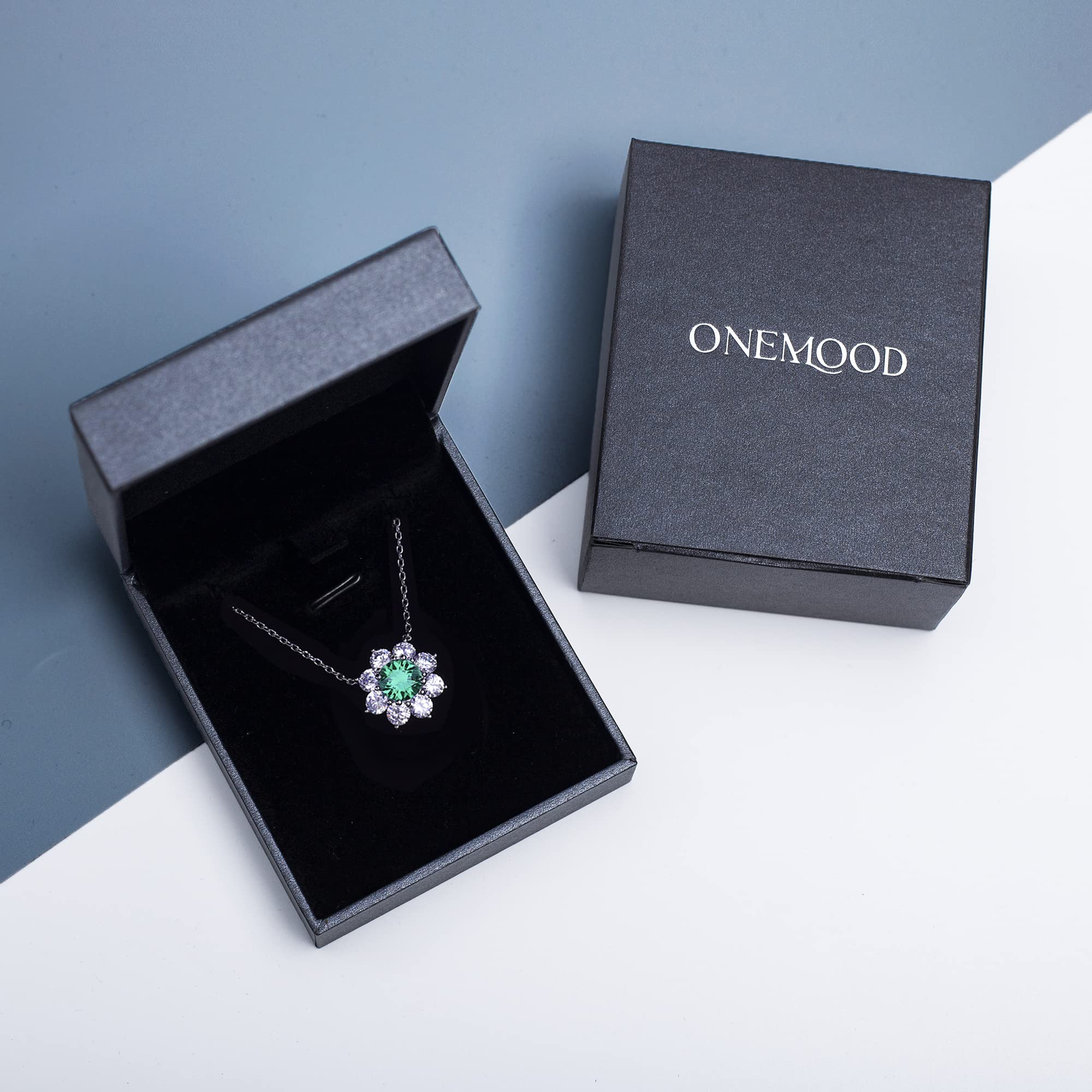 ONEMOOD S925 Sterling Silver Necklaces for Women Fashion Dainty Pendant Necklace are made For Mom, Sister, Daughter, Friend, Wife, Girlfriend as gifts on Birthday Mother's Day, Valentines Day