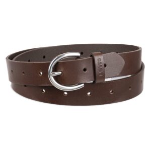 Levi's Women's Fully Adjustable Perforated Slim Belt, Brown, Large