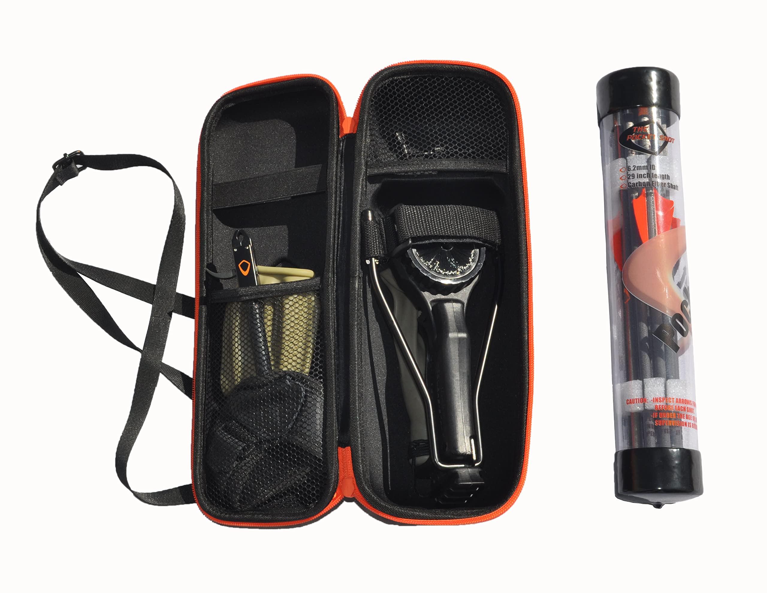 The Pocket Shot Pro Arrow Kit Combo (Includes Carry Case and Take Down Arrows)