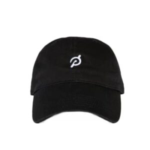 Peloton Standard Original Washed Hat, Black/White, One Size