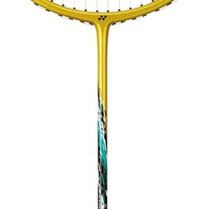 Yonex Nanoflare 001 Feel Strung Badminton Racquet, G4 - Gold, Graphite