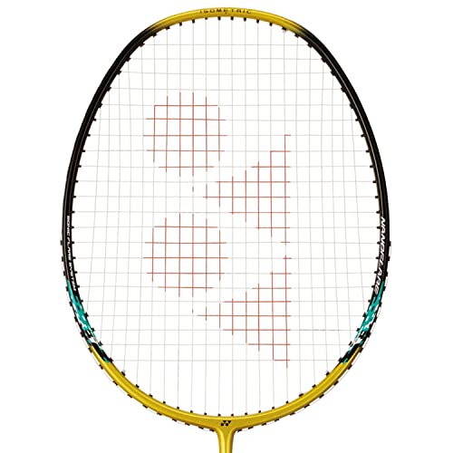 Yonex Nanoflare 001 Feel Strung Badminton Racquet, G4 - Gold, Graphite