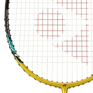 Yonex Nanoflare 001 Feel Strung Badminton Racquet, G4 - Gold, Graphite