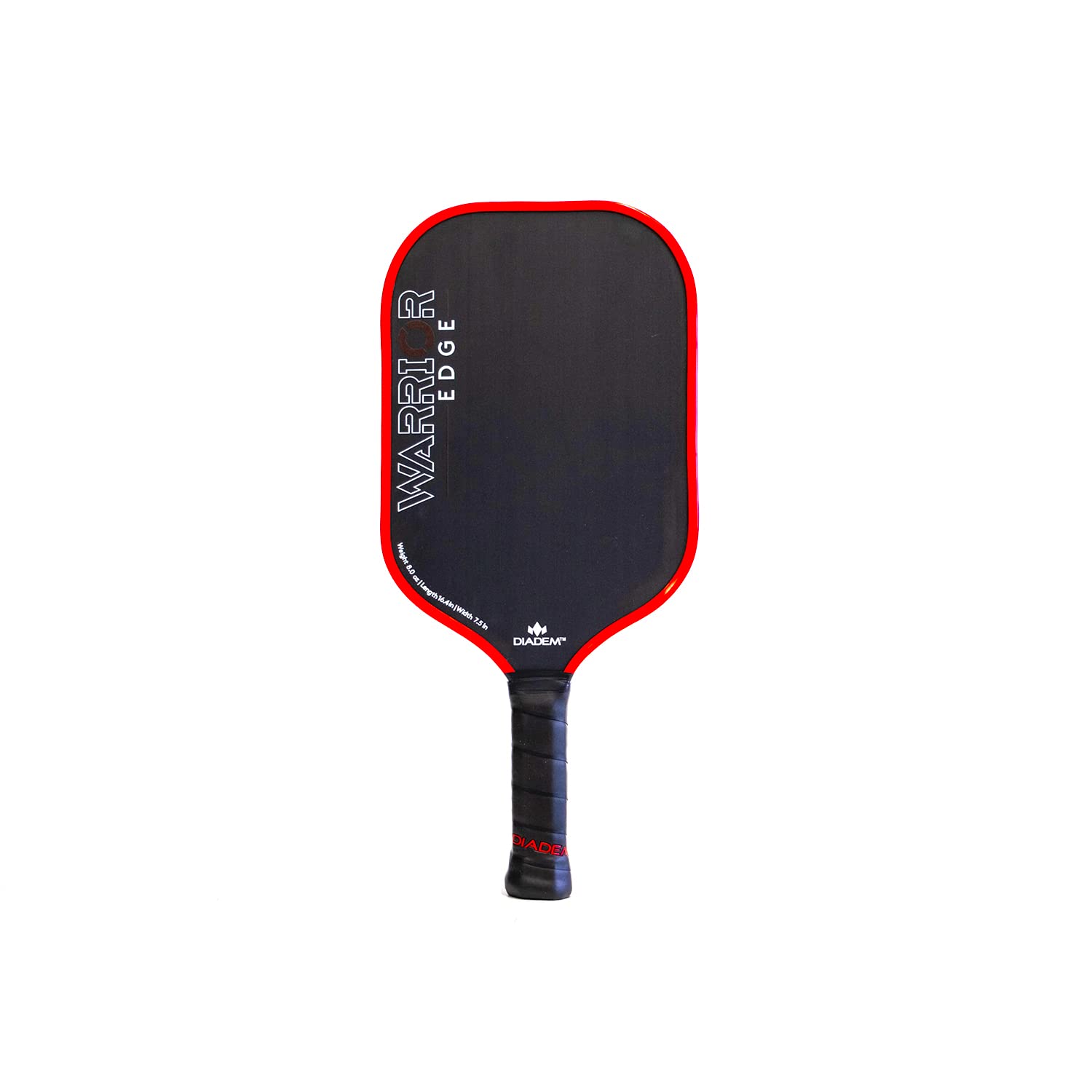 Diadem Warrior Edge Pickleball Paddle | Etched Carbon Face for Max Spin, 16mm Aero Guard, Comfort Max Grip, 16mm Honeycomb Core, Midweight 8oz | Indoor/Outdoor | USAPA Approved