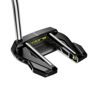 cobra golf king 3d putter supernova single bend left hand 34 inch, black