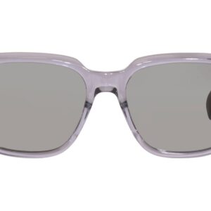 Dunhill Rectangular Sunglasses DU0002S 004 Transparent Gray 54mm, 54-17-145