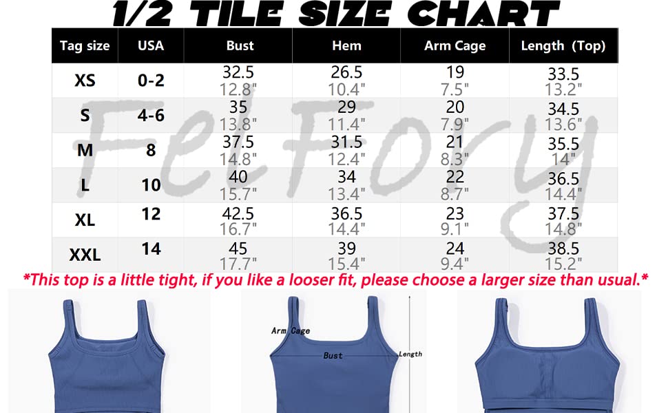 FelFory Longline Sports Bra Tank Top Bra Top for Women Seamless Sports Bra Workout Tops Padded Crop Top Fitness Yoga Tank Ribbed Sports Bra Cacao Medium