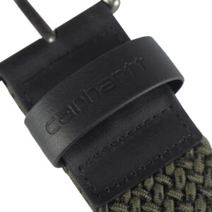 Carhartt Men's Belt, Rugged Flex Nylon Cord Braided (Army Green), Large