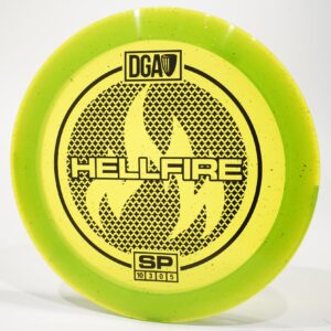 DGA Hellfire (SP Line) Driver Golf Disc, Pick Color/Weight [Stamp & Exact Color May Vary] Green (Bright) 170-172 Grams