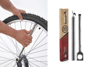 bandfİxer bike tire lever bicycle tire repair kit removal and fitting back tool for all kind of bike tires long lasting stainless steel body adjustable for all rim dimensions