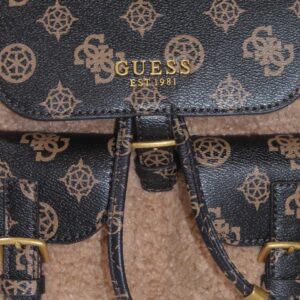 GUESS No Limit Flap Backpack, Mocha Multi