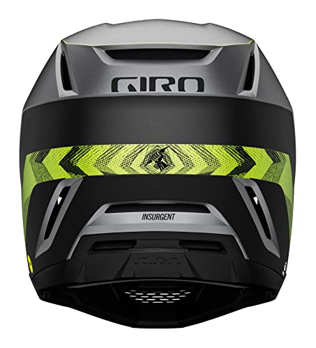 Giro Insurgent Spherical Mountain Bike Helmet - Matte Metallic Black/Ano Lime Medium/Large