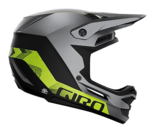 Giro Insurgent Spherical Mountain Bike Helmet - Matte Metallic Black/Ano Lime Medium/Large