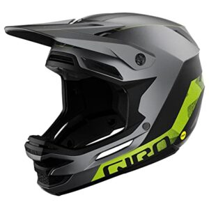 Giro Insurgent Spherical Mountain Bike Helmet - Matte Metallic Black/Ano Lime Medium/Large