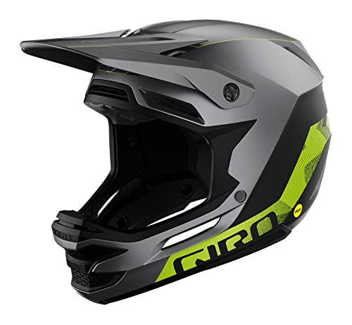 Giro Insurgent Spherical Mountain Bike Helmet - Matte Metallic Black/Ano Lime Medium/Large