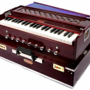 Novelika Professional Portable Harmonium Stylist No 17 Deluxe Harmonium with Coupler Harmonium Musical Instrument (NOV2008)