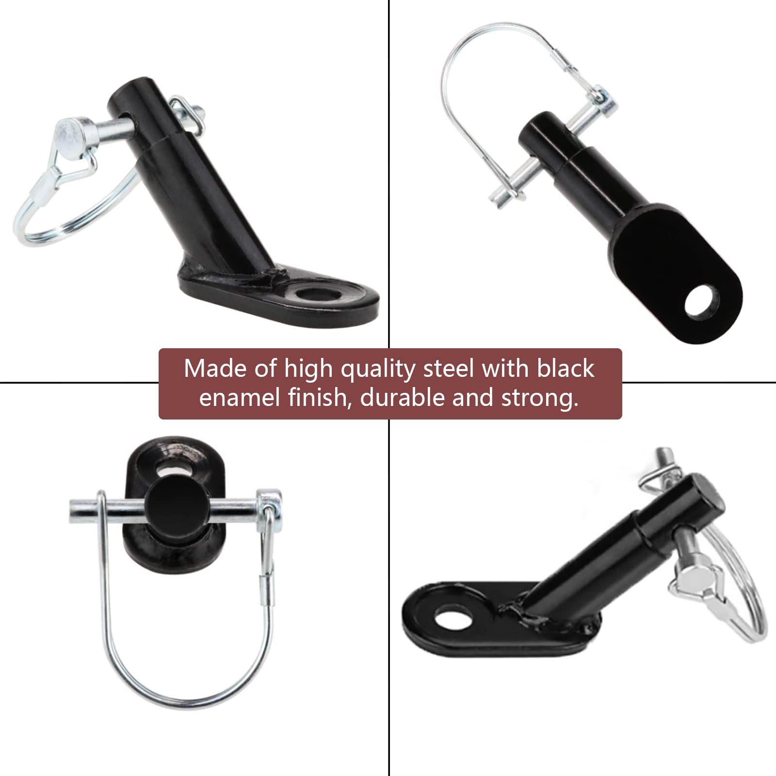 Joyangy Bicycle Trailer Hitch Bike Coupler Connector Alloy Bike Trailer Hitch Attachment Available for Schwinn and Instep Bike