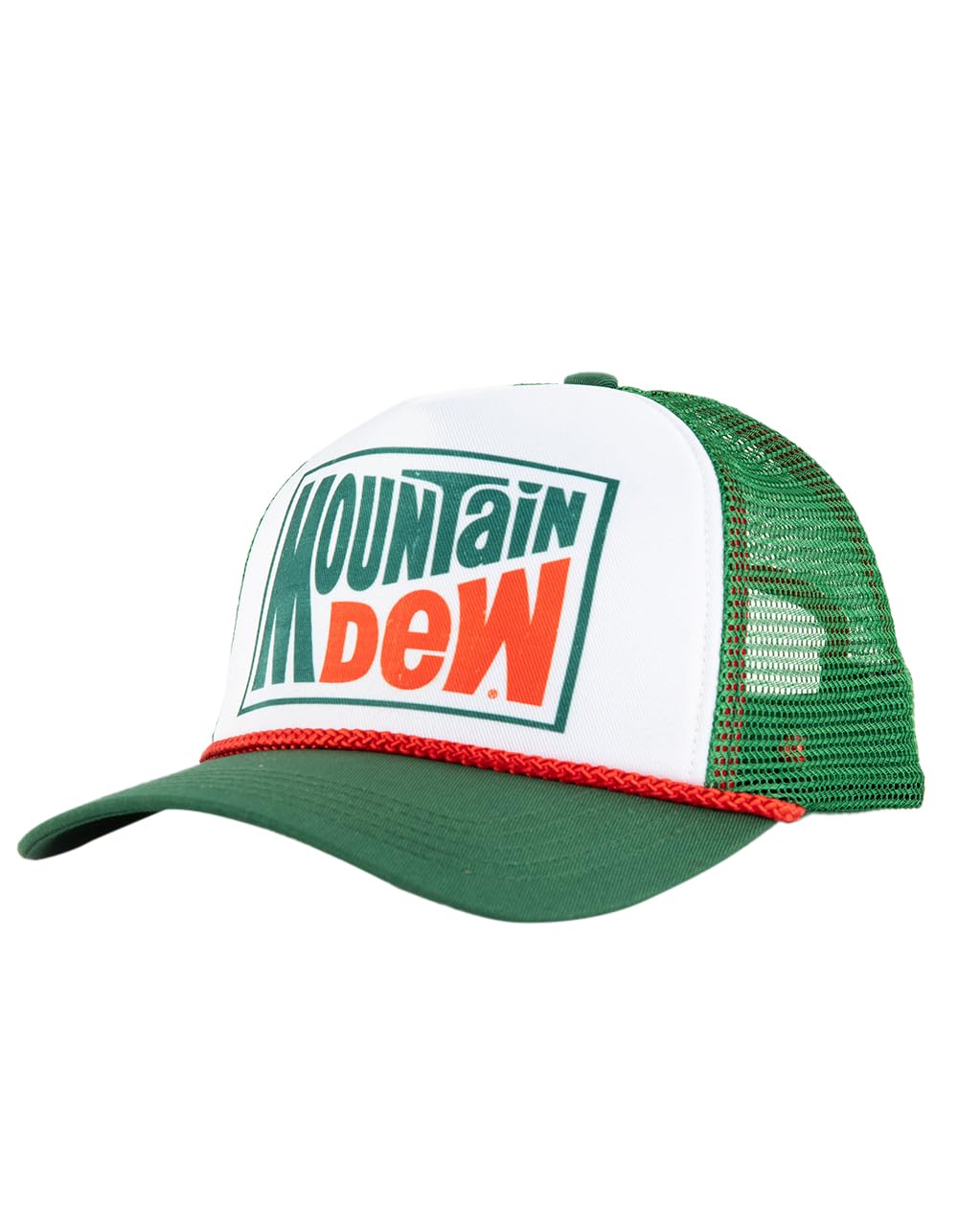 Mountain Dew Classic Colors Trucker Hat Green