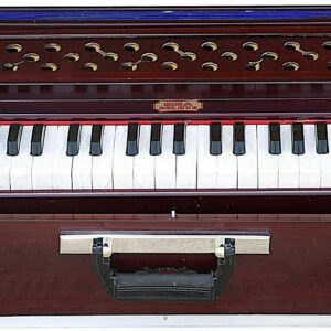 Novelika Professional Portable Harmonium Stylist No 17 Deluxe Harmonium with Coupler Harmonium Musical Instrument (NOV2008)