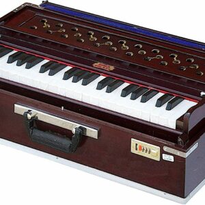 Novelika Professional Portable Harmonium Stylist No 17 Deluxe Harmonium with Coupler Harmonium Musical Instrument (NOV2008)