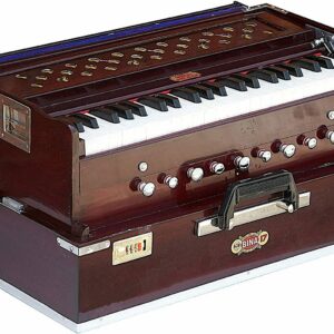 Novelika Professional Portable Harmonium Stylist No 17 Deluxe Harmonium with Coupler Harmonium Musical Instrument (NOV2008)