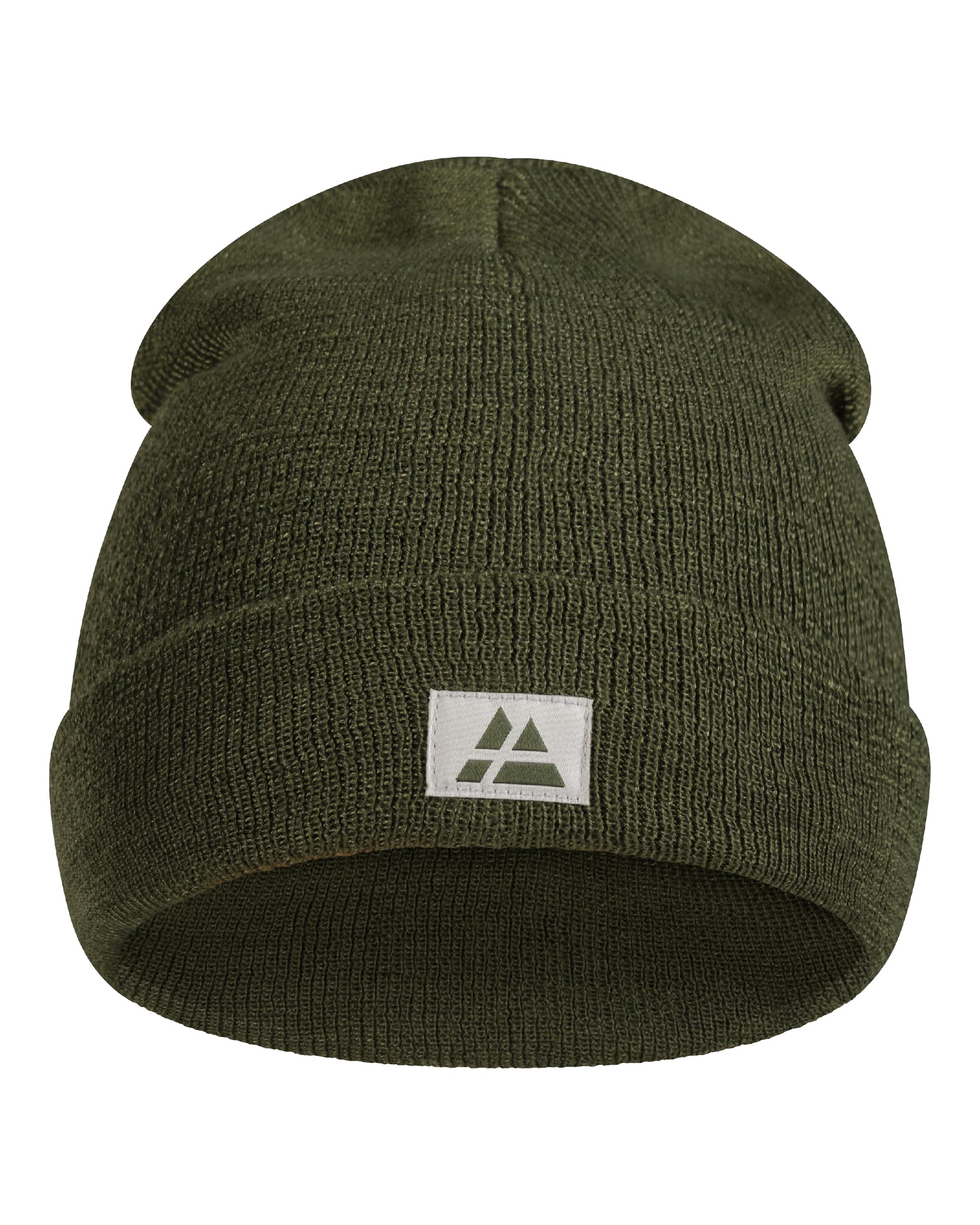 DANISH ENDURANCE Sustainable Classic Beanie for Men & Women, Plain Kitted Hat